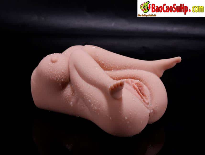 Mini peaches Lady soft hand-held semi body sex doll — hình 7