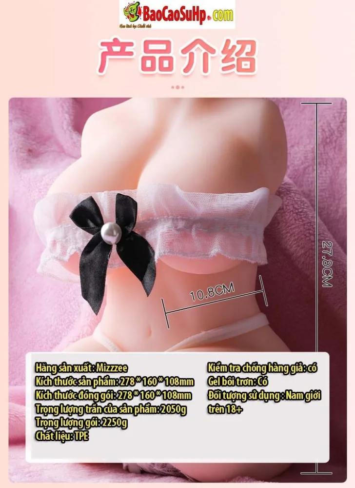 Hime Sugihara Ayi Soft Mini Half Body Love Doll Budget — Detailed Specifications