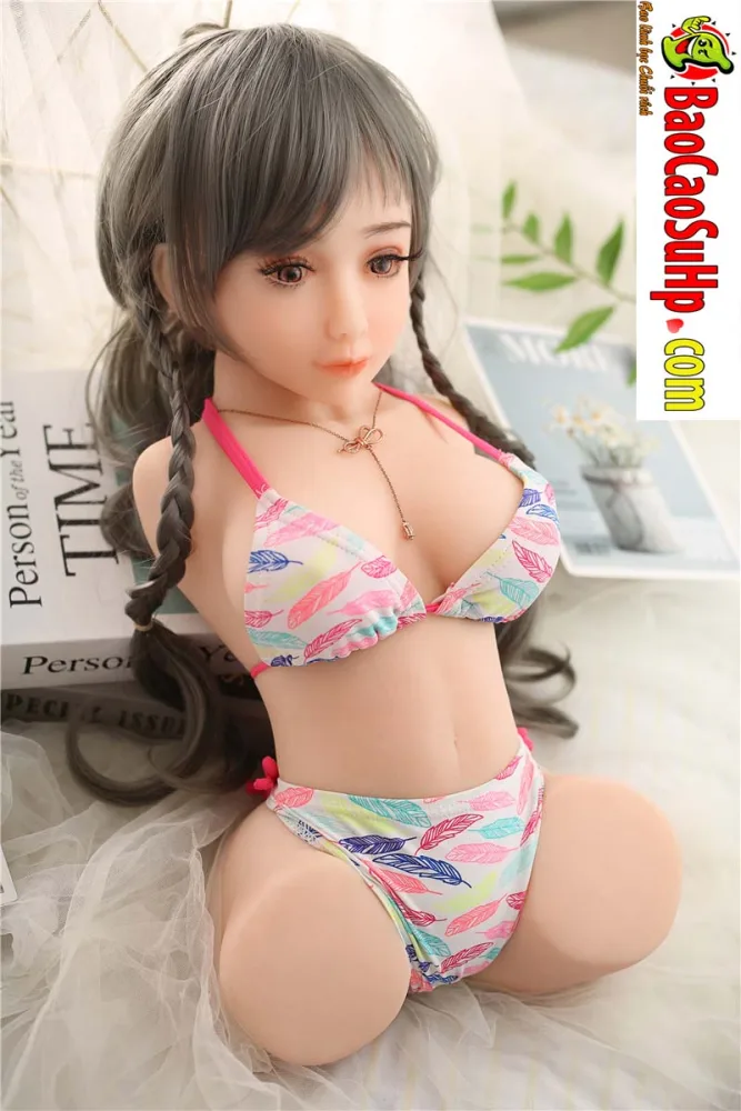 Loli ZZ08 Realistic Half-Body Doll – Detailed Student-Like — hình 2