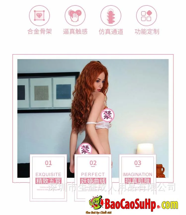 SYDoll Rosalind 1.45m Full Body Silicone Love Doll — hình 8