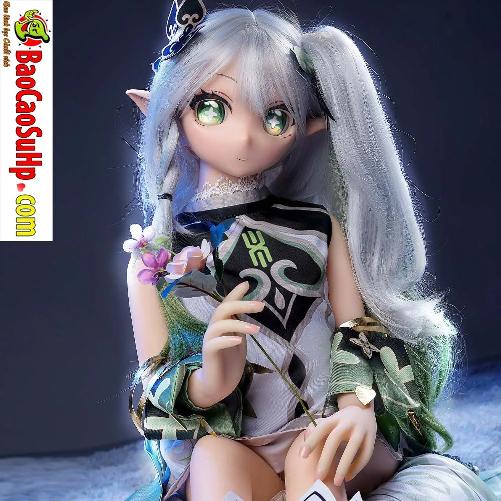 Anime BJD Grass God Silicone Head Sex Doll Handmade — Exquisite Handcrafted Details and Superior Materials