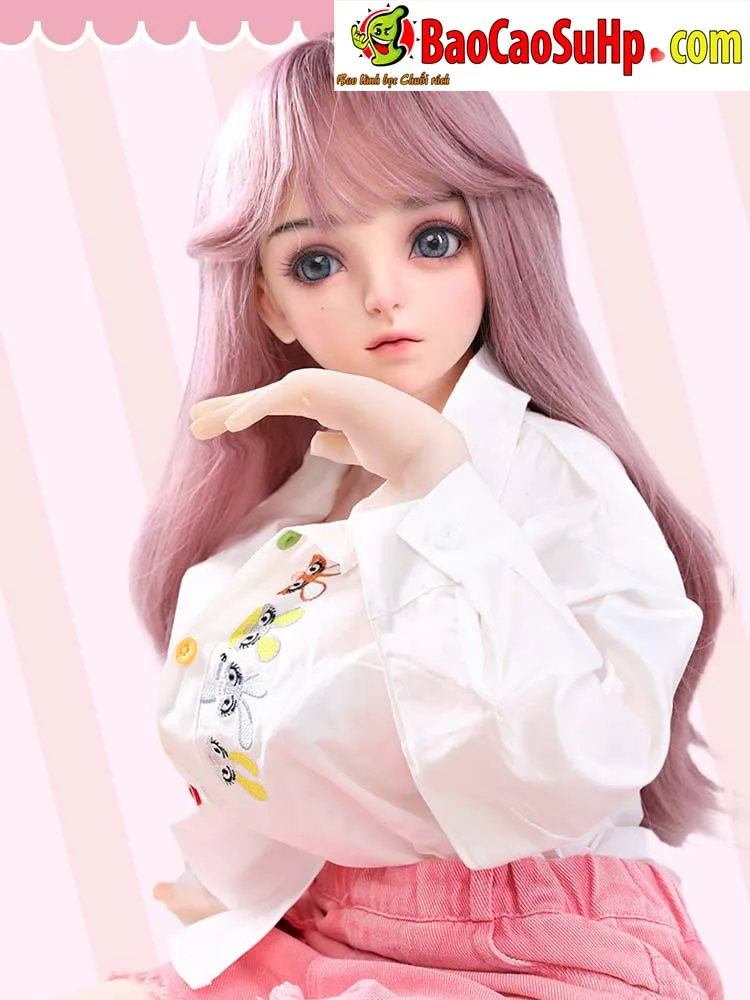 Masato Pink Hair Anime Loli Realistic Sex Doll 110cm — hình 2