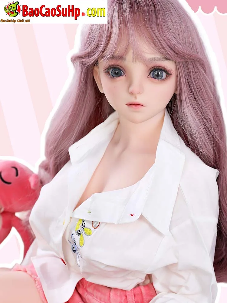 Masato Pink Hair Anime Loli Realistic Sex Doll 110cm — hình 4