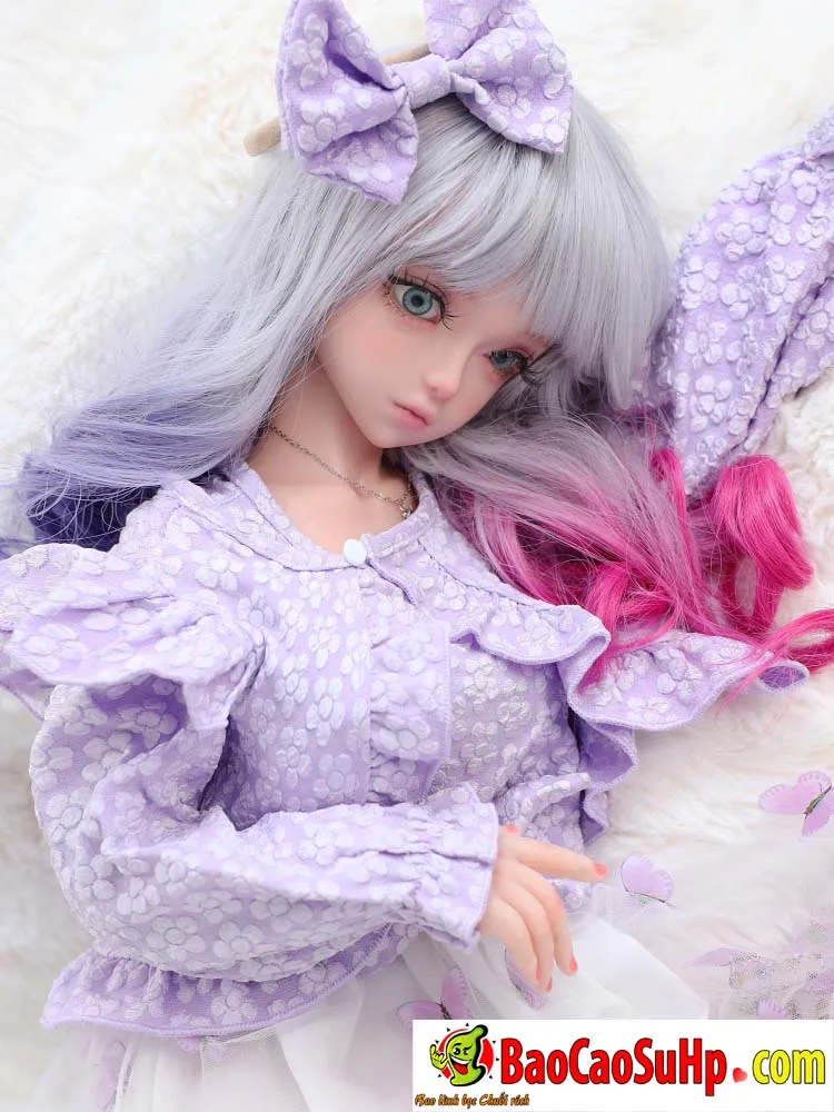 Anime Style Nhã Lâm 80cm Purple Dress Full Body Sex Doll — hình 5