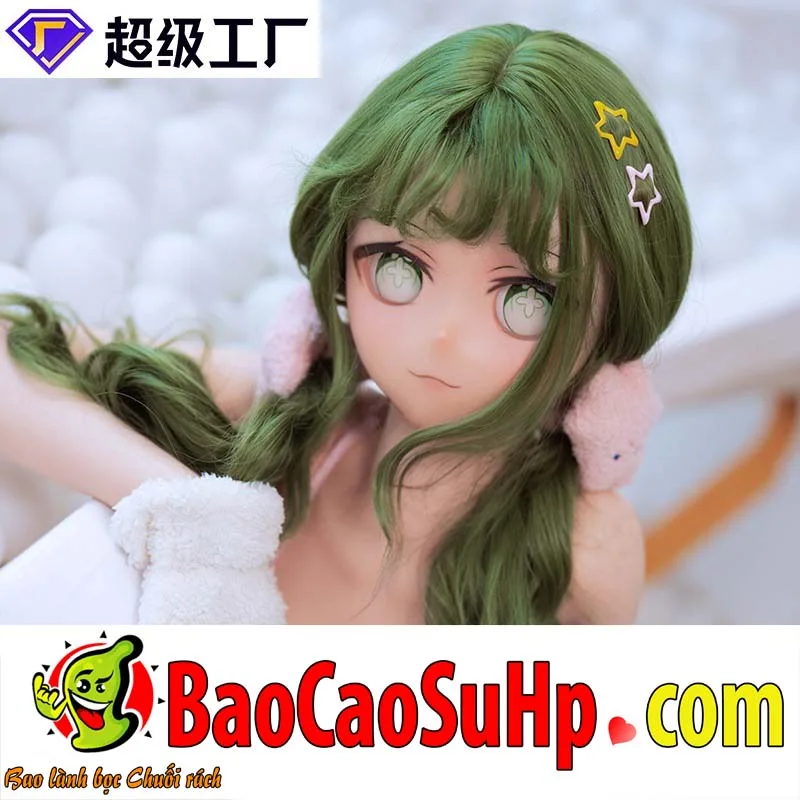 Anime Shun Blue Hair 148cm Cute Realistic Sex Doll — hình 2