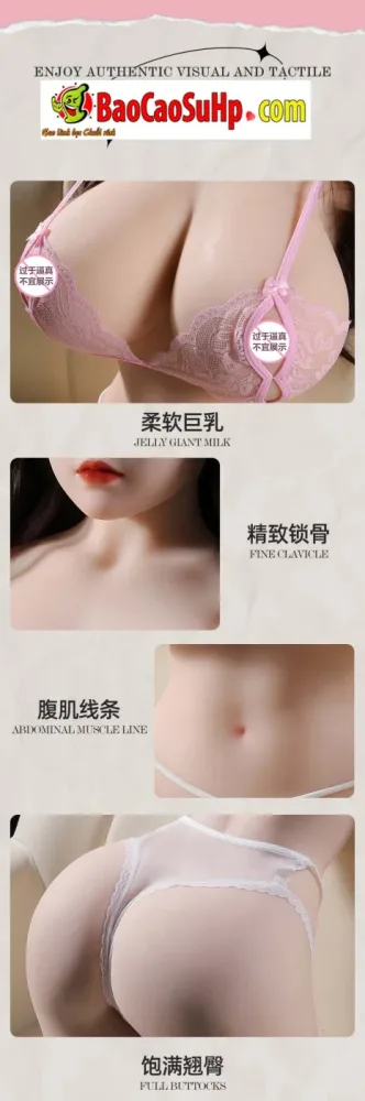 Miku Half-Body Sex Doll Large Bust Soft Silicone Beautiful — hình 3