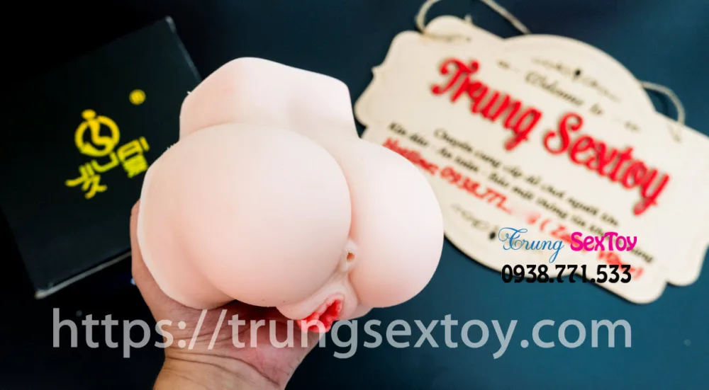 Mini Silicone Butt Male Masturbation Toy Pink Durable — hình 7