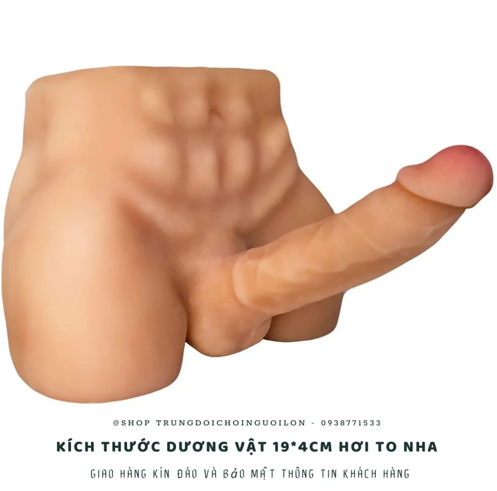 Realistic Male Half-Body Love Doll TPE Silicone 28.9cm — Your satisfaction and comfort are guaranteed with our