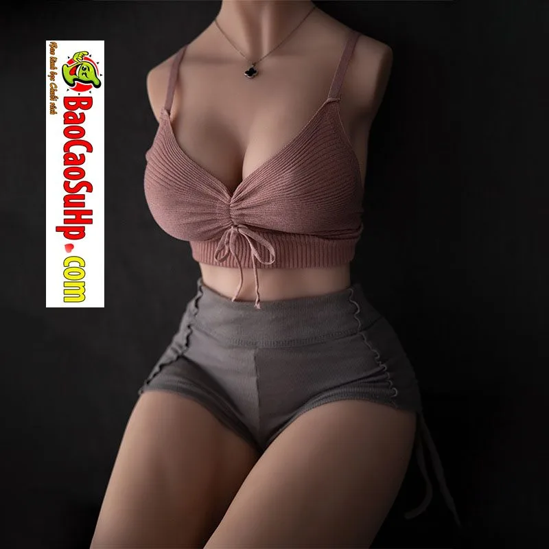 Ogawa Sami 1.46m headless torso realistic Japanese doll — hình 2