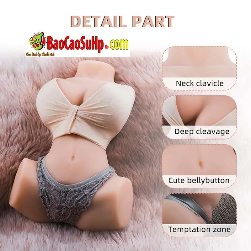 Ruri Small Half-Body Sexy Sex Doll Lightweight 3kg — hình 2