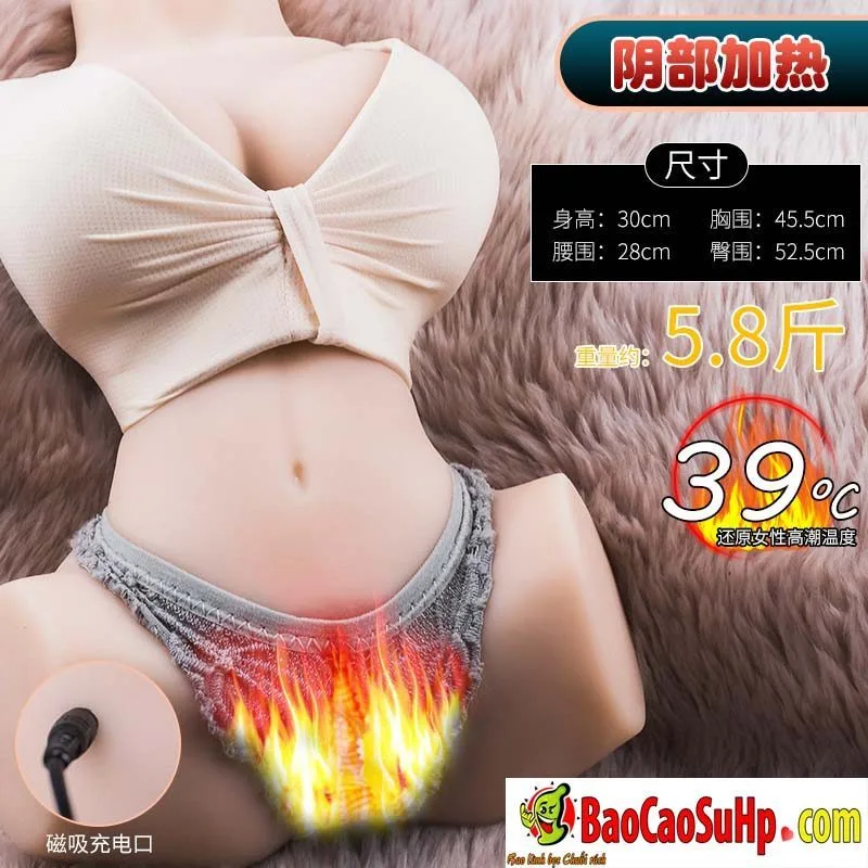Ruri Small Half-Body Sexy Sex Doll Lightweight 3kg — hình 6