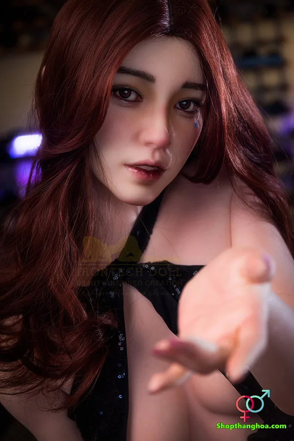 Barmaid 163cm Irontech Doll Sexy Realistic Silicone Adult — hình 12