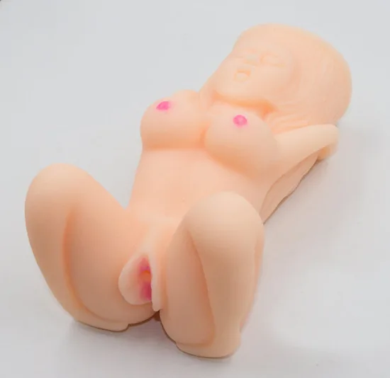 Mini 3D Spain Girl Handheld Realistic Male Masturbator Toy — Exquisite Design and Compact Portability