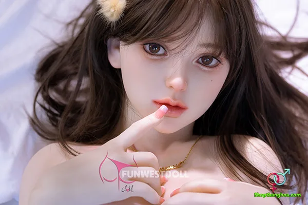 Asian Lily 23 FWD086 Realistic Asian Sex Doll Cute Face — hình 16