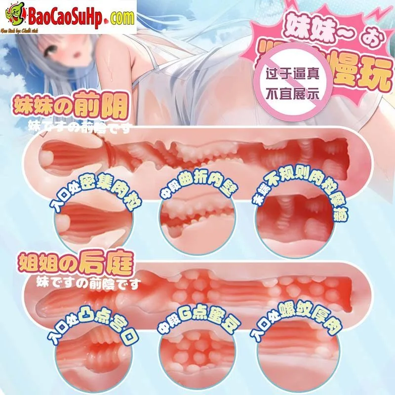 COC Hanazakana Sexy Anime Half Body Love Doll 45kg — hình 2