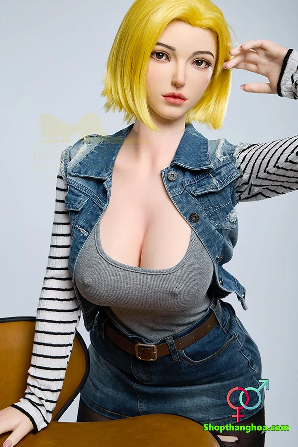 Cosplay Android 18 159cm S41 Joline Realistic Sex Doll — hình 14
