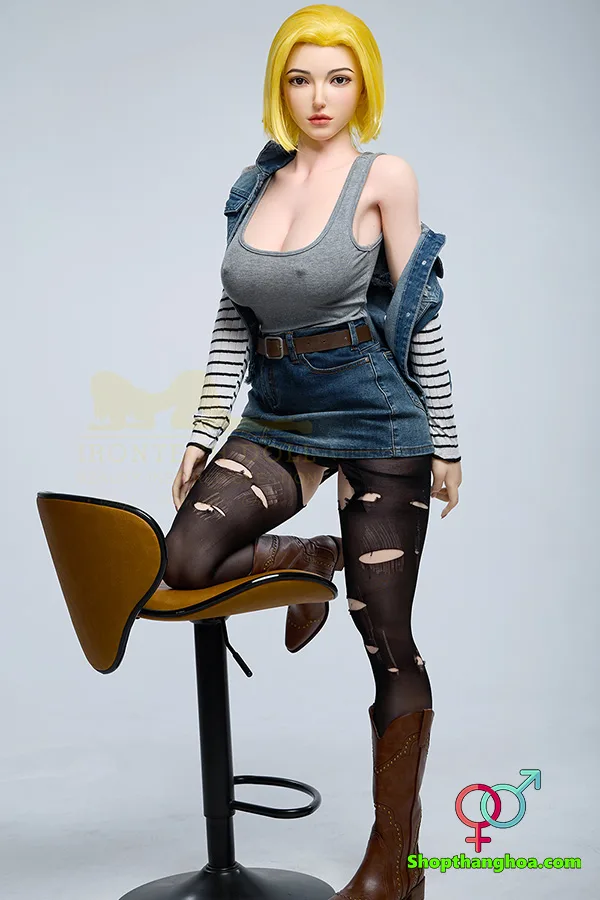 Cosplay Android 18 159cm S41 Joline Realistic Sex Doll — hình 13