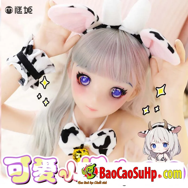 Hasuko Anime Style 65cm Pure Silicone Chibi Sex Doll — hình 2