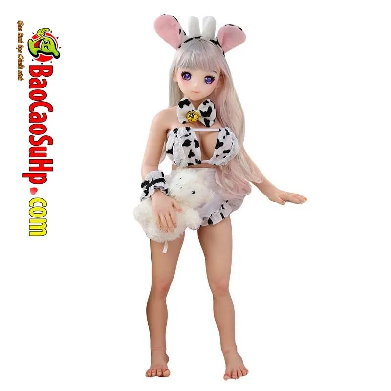 Hasuko Anime Style 65cm Pure Silicone Chibi Sex Doll — hình 5