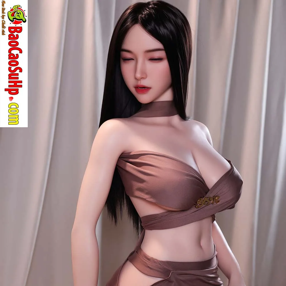 Sexy Asian Ha May Love Doll 1.58m Dreamy Eyes Realistic — hình 2