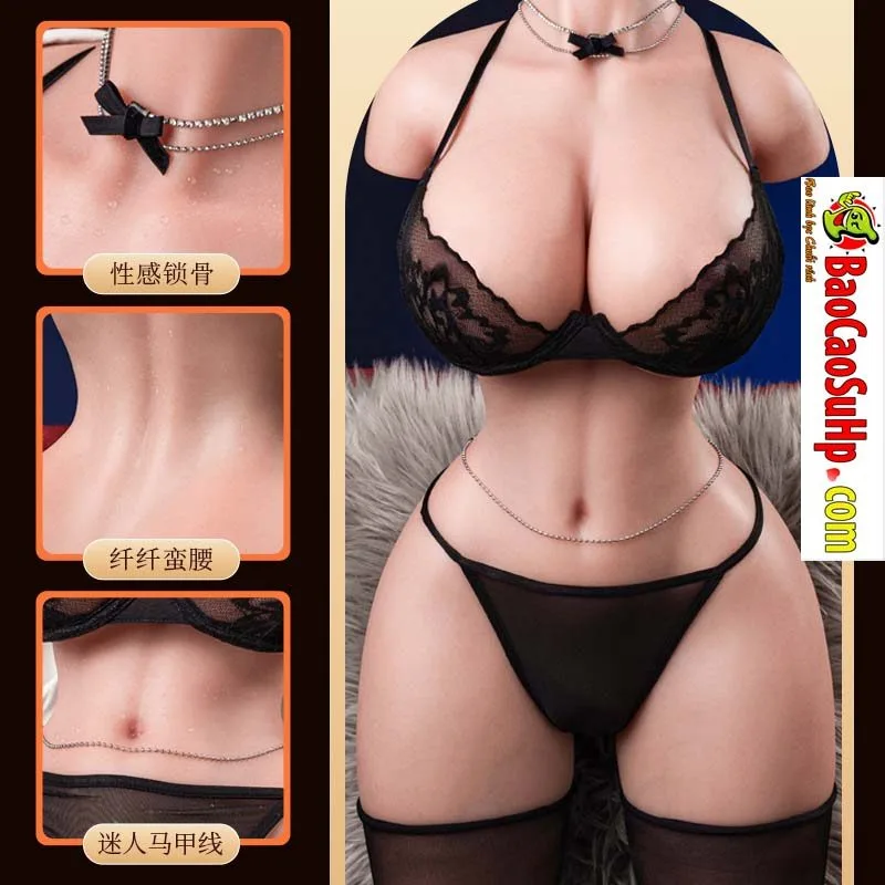 Venessa 18kg Full Silicone Half-Body Realistic Sex Doll — hình 2