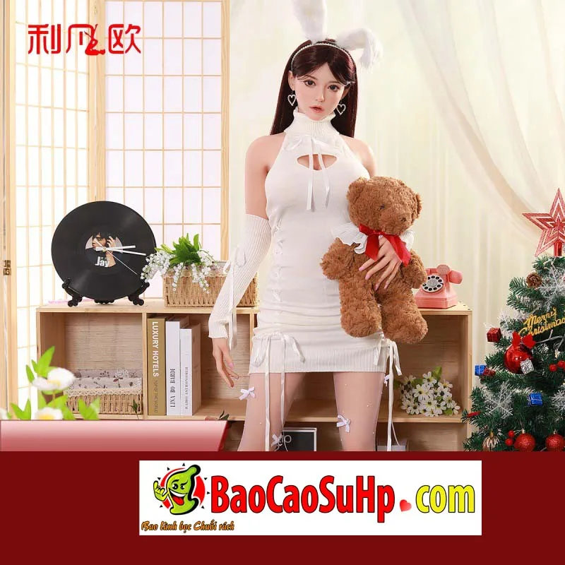 Snow Bunny 1.58m Silicone Head TPE Realistic Love Doll — hình 2
