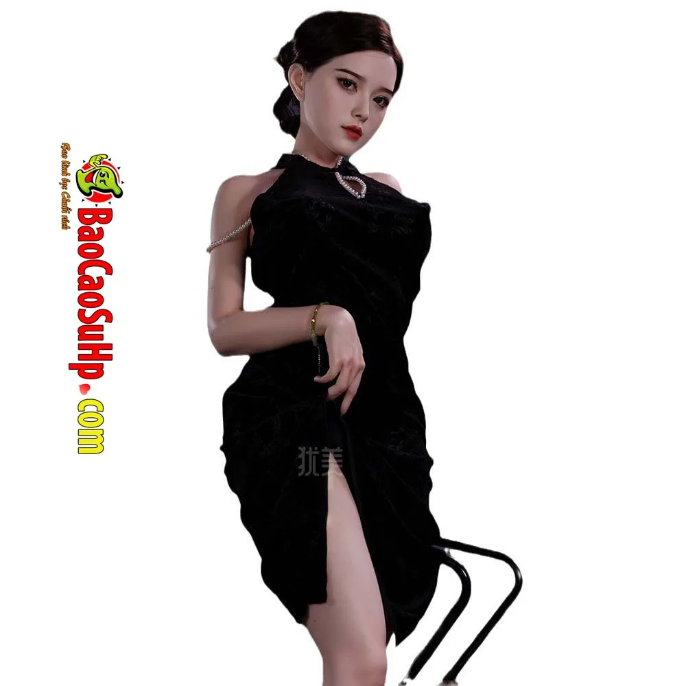 Evelyn 158cm Silicone Realistic Love Doll in Elegant — hình 5