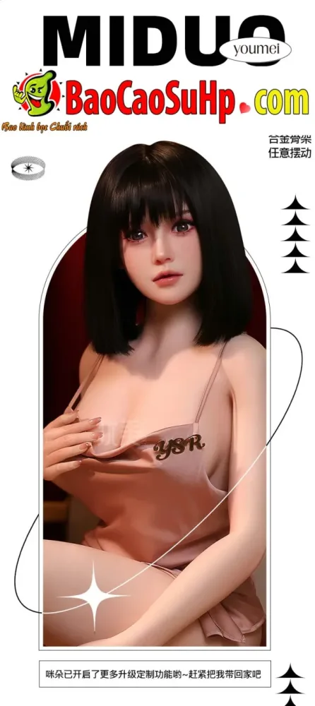 Full Silicone Hair Implant 158cm Realistic Sex Doll — hình 7