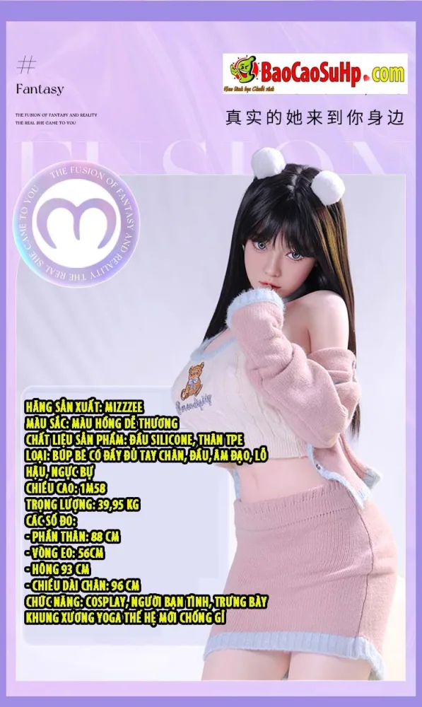Makaira 158cm Yoga Frame Silicone Head Sex Doll — hình 4