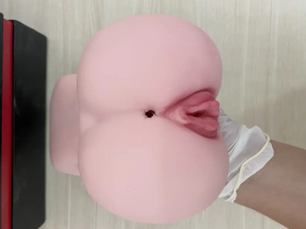 Mini Soft Silicone Male Masturbator Realistic Full Detail — hình 7