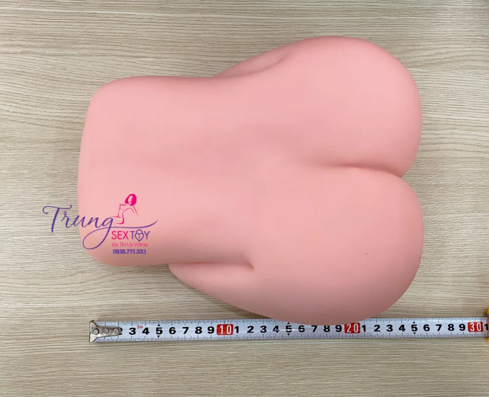 4D Silicone Butt Masturbator Realistic Texture Satisfaction — The compact size (13cm x 20.5cm x 24.5cm) makes it easy to