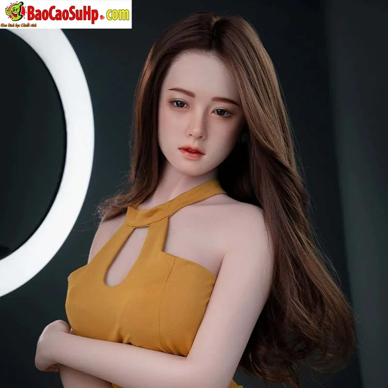 Full Silicone TPE Sexy Female Doll 1.58m Realistic Head — hình 3