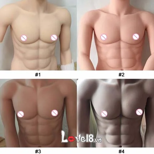 David 160cm Male Realistic Sex Doll with Blue Eyes — hình 7