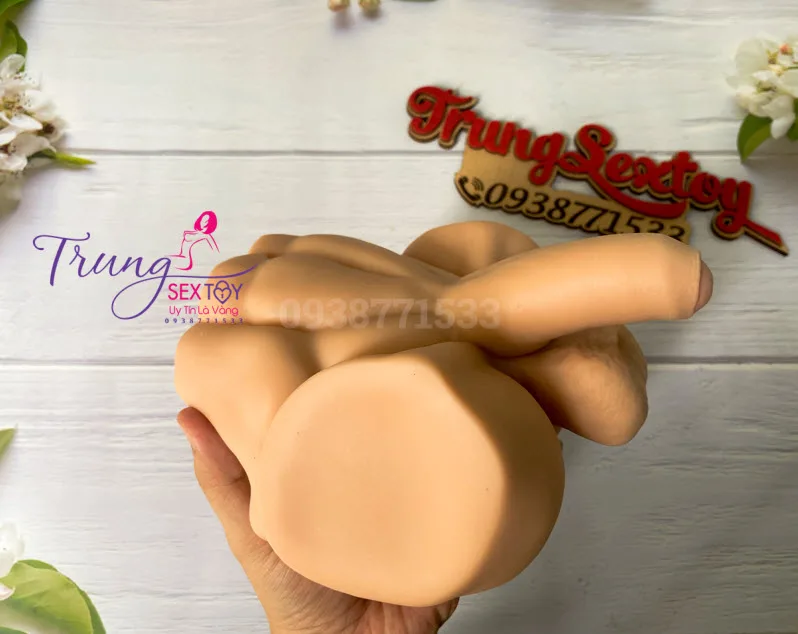 Half-Body Gay Silicone Dildo 17cm for Safe Fun — Easy to Use and Maintain