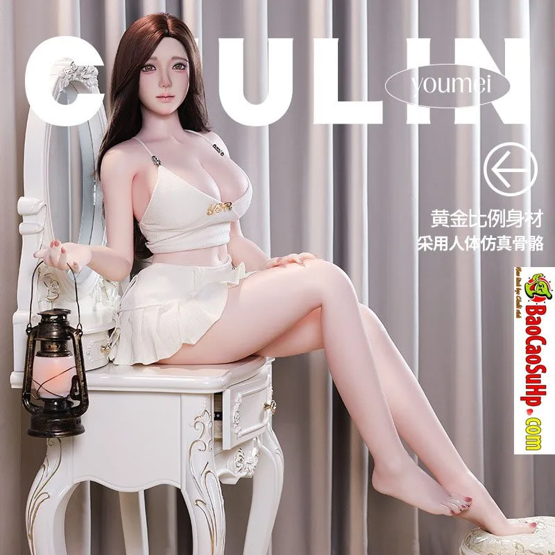 Nhuoc Vu 158cm Silicone Head TPE Body Love Doll — Full Silicone Hair Implant 158cm Realistic Sex Doll (3)