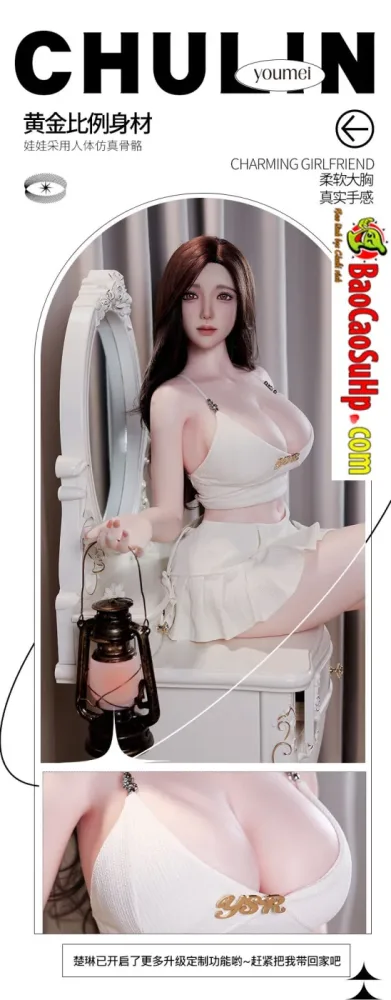 Nhuoc Vu 158cm Silicone Head TPE Body Love Doll — Full Silicone Hair Implant 158cm Realistic Sex Doll (6)