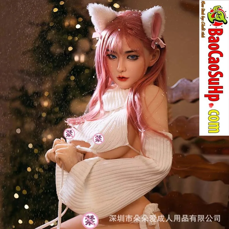 Pink Fox Lady 1.6m Sexy Realistic Love Doll — hình 4