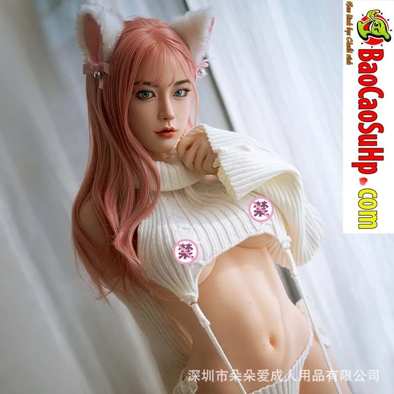 Pink Fox Lady 1.6m Sexy Realistic Love Doll — hình 2