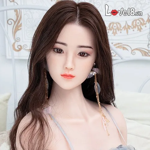 Platinum Silicone 1.58m Blonde Hair Sex Doll Real Touch — This high-end female sex doll embodies the perfect blend of
