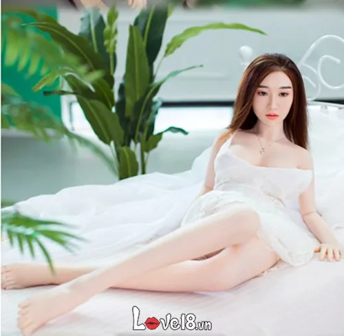 Premium Silicone Innocent Girl Sex Doll BBV02 — Her innocent, pure face and luminous white skin bring a