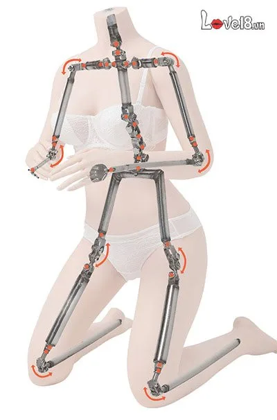 Premium Japan ZiaYu Silicone Love Doll Realistic Pleasure — The doll’s internal skeleton is made from sturdy