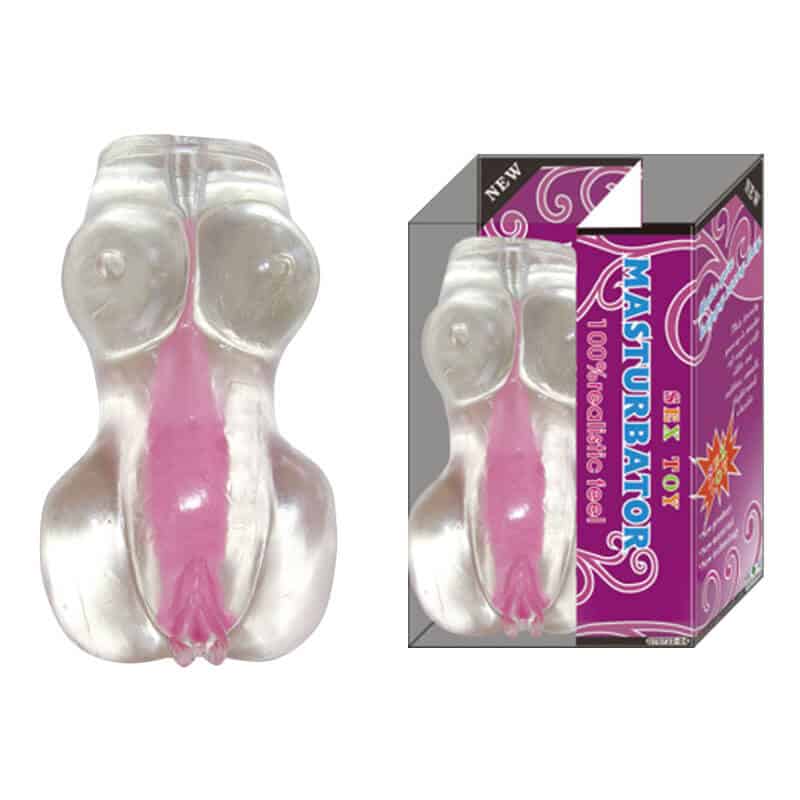 Mini Transparent Realistic Sex Doll Soft Silicone Flexible — Designed especially for gentlemen, it features sensual