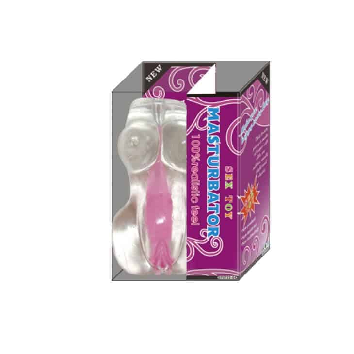Mini Transparent Realistic Sex Doll Soft Silicone Flexible — hình 3