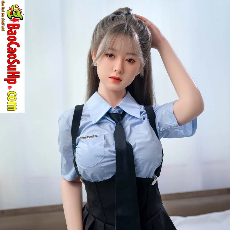 Sexy Office Girl Love Doll 158cm Realistic Figure — hình 4