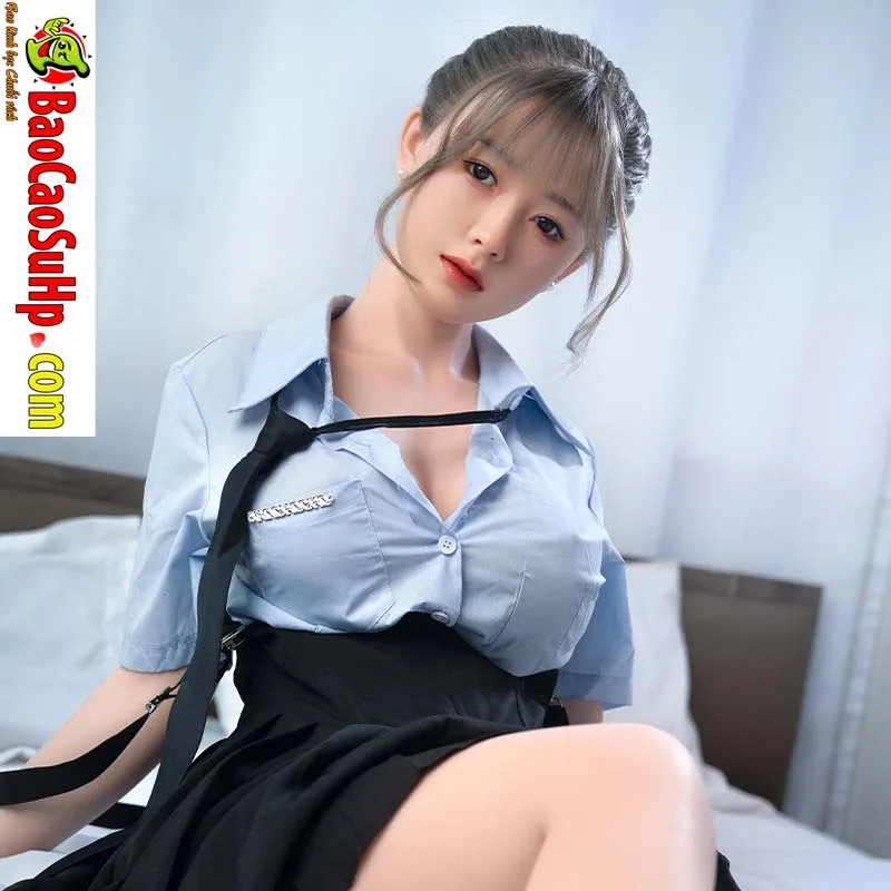 Sexy Office Girl Love Doll 158cm Realistic Figure — hình 5