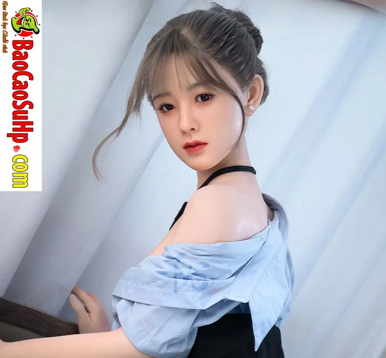 Sexy Office Girl Love Doll 158cm Realistic Figure — hình 7