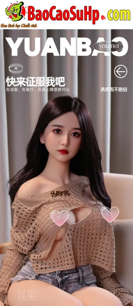 Asian Beauty Uyen Nhu 1.58m Full-Body Realistic Doll — hình 8