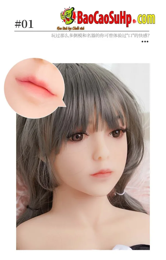 Japanese Export Half Body Sex Doll ZZ20 Black Lingerie — hình 4