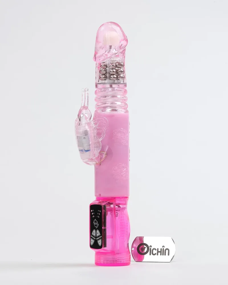 Crazy Rabbit Butterfly Vibrating Rotating Thrusting Toy for — Impressive Automatic Thrusting and Rotating Functions