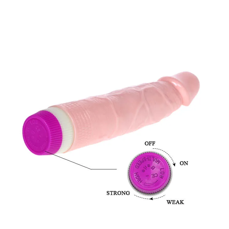 DV01P Realistic Vibrating Rotating Dildo Ultimate Female — hình 5